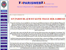 Tablet Screenshot of parisweb.hanno-fellmann.de